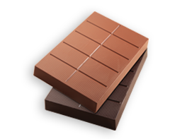 NO SUGAR ADDED CHOCOLATE (DARK - MILK) BLOCK